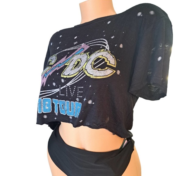 AC/DC 1978 Tour womens Tee - Picture 4 of 6